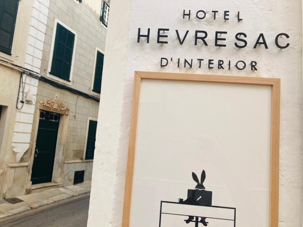 Hotel Hevresac Singular & Small Mahon  Exterior photo